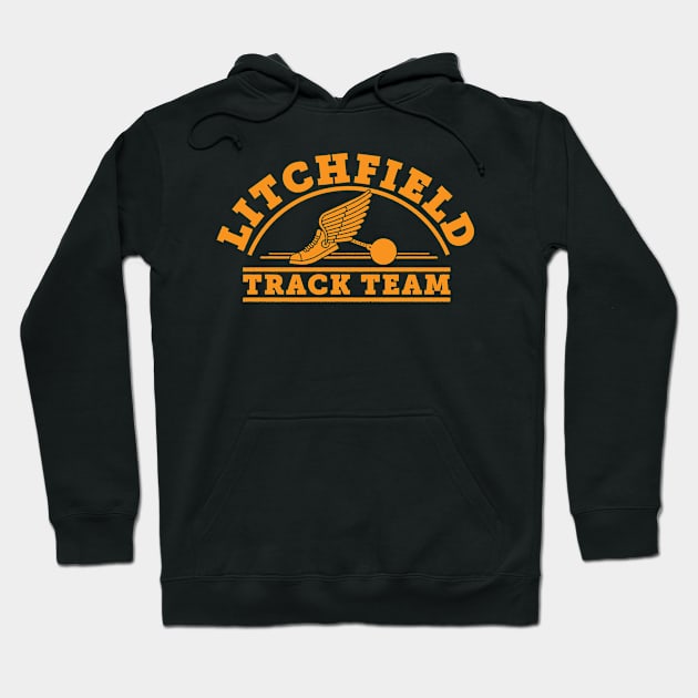 Litchfield track team Hoodie by Flickering_egg